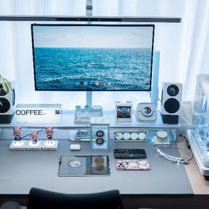 Lecteur de musique Boombox Bass RGB Light Wired/Bluetooth Connection Wireless transparent Bluetooth Speaker Sound Gift Multi-mode - Product Image 2