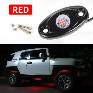 Factory Car Exterior Light Pod For Mini Truck ATV Underglow Ambient RGB Rock Lights Pods Led Rock Light White