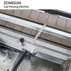 ZONESUN ZS-VTYG02S automatique Double têtes café poudre épice assaisonnement bouchon de bouteille pressage Machine de capsulage avec couvercle anti-poussière - Product Image 6