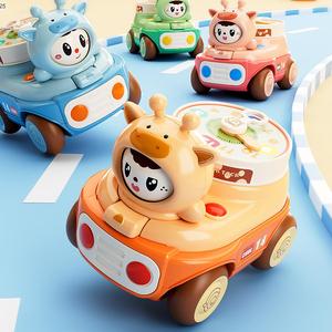 <span class=keywords><strong>Voiture</strong></span> jouet bébé dessin animé Mini mignon sifflet plastique véhicule inertiel éducation <span class=keywords><strong>Friction</strong></span> puissance voitures jouets pour enfants - Product Image 2