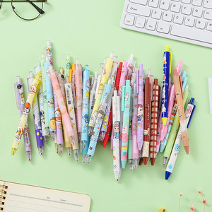 Bolígrafo de Gel con Diseño de Dibujos Animados, 0.5mm, Retráctil, de Plástico, para Oficina y Escuela, Estilos Variados - Product Image 3