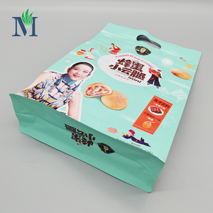 Bolsas de embalaje de dulces personalizadas, bolsa de pie térmica con sello reutilizable, bolsa de embalaje de fondo plano de alimentos Ziplock <span class=keywords><strong>para</strong></span> polvo de <span class=keywords><strong>harina</strong></span> de grano de café - Product Image 4