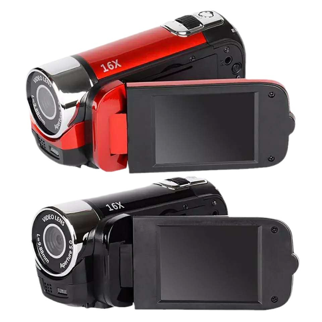 X1025-1 Wholesale HDVideo Camera for CarsRecorder Auto Tracking Video Conference Camera D100 DV Cam 16 Million Camcorder Neutral