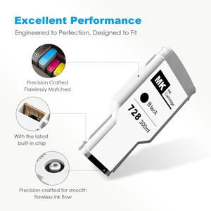Fuluxiang Tương Thích Hộp Mực Thay Thế Thiết Lập Cho Hp728 Xlink Xe Tăng Định Dạng Lớn Máy In Máy In Máy In Thay Thế Cho <span class=keywords><strong>HP</strong></span> Designjet - Product Image 3