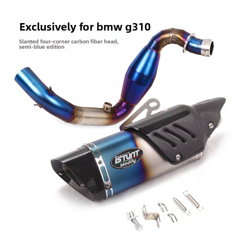 ISTUNT Titanium Alloy Front Section for G310R Motorcycle; Full-System ...