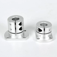 Support de base fixe vertical en aluminium, support conique inversé pour l'assemblage de machines d'impression à tige optique