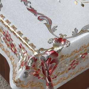 Mantel de PVC de 90x150 cm, color dorado, metálico, Independiente - Product Image 6