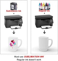 Papel de Sublimación YS A3 A4 100gsm 120gsm para Impresión de Inyección de Tinta, Papel de Transferencia de Calor con Reverso Rosa de Secado Rápido