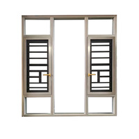 Ventanas Abatibles de Aluminio con Rotura de Puente Térmico Deyu, Aislamiento Acústico y Térmico, Doble Vidrio Templado, Garantía de 3 Años