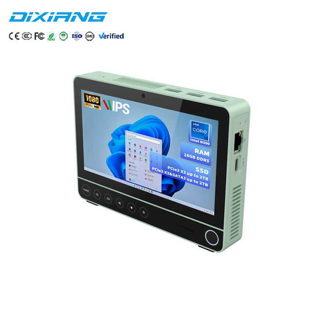 2026 New OEM ODM DIXIANG I3 N300 Mini PC SSD 16GB DDR5 Touch Screen 4K Portable Desktop Windows 11 4-Core GDDR5 for Business