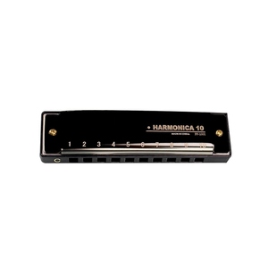 Harmonica Diatonic Blues Harmonica Clé de C 10 Trous 20 Tones Blues <span class=keywords><strong>Harpe</strong></span> Orgue à Bouche Harmonica Coque en acier inoxydable pour débutant - Product Image 1