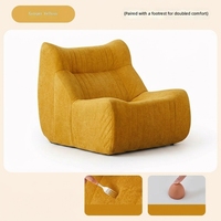 All-in-One Schwammgefülltes Komprimiertes Sofa Designer Inneneinrichtung Wohnzimmer-Sofa Hotel & Apartment Komprimierter Faulenzerstuhl