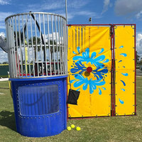 Bassin à plongée gonflable pour fêtes estivales en plein air, jeu de carnaval aquatique