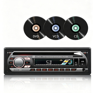Lecteur CD DVD portable universel 12V 1DIN pour voiture, MP3 MP4 VCD, autoradio stéréo, USB, TF, radio FM, Bluetooth, mains libres pour tableau de bord - Product Image 3