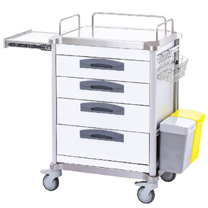 Carrito de Historiales Médicos de Doble Fila RF-E17 con Puertas con Cerradura para la Gestión de Historiales Médicos en Hospitales - Product Image 2