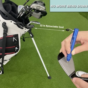 CÓMO ES VERDADERO Afilador de ranura para cabeza de palo de Golf Multicolor de alta calidad Herramienta de afilado de limpieza de Golf para cuñas Hierros Bordes archivados - Product Image 6