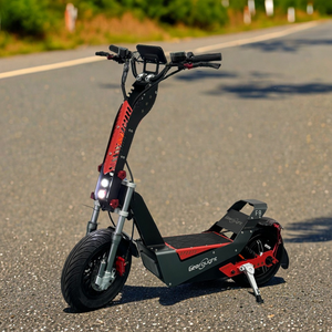 Trottinette électrique puissante Geofought F8 avec pneus larges de 16 pouces, batterie 72V 30-60Ah, autonomie longue portée de 60-180 km, trottinette électrique pour adultes avec moteur QS - Product Image 1