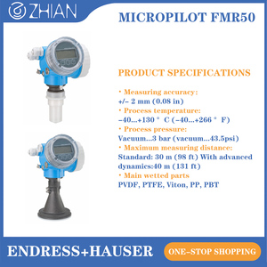 เรดาร์วัดระดับจากเยอรมนี ยี่ห้อ Endress+Hauser รุ่นใหม่เอี่ยม เซ็นเซอร์ควบคุมระดับ E+H FMR50 เครื่องวัดระดับเรดาร์ของแท้ - Product Image 4
