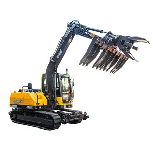 8 Ton Customize Railroad Excavator Railroad Maintenance Machine Railroad Sleeper Changing Machine