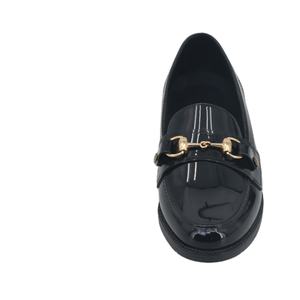 YL3560 Venta al por mayor Zapatos femeninos Retro Horse Bit Hebilla Borla Chunky Bottom Lady PVC Mocasines Zapatos de lluvia - Product Image 5