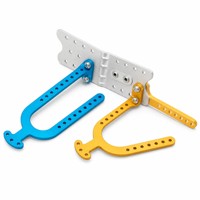 Pièces structurelles de robot, composants structurels de robotique, cadre modulaire, articulation de bras de robot en aluminium anodisé, sur mesure