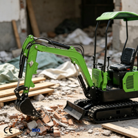 Mini-excavatrice électrique Koop, moteur puissant, grande puissance de creusement, petite pelle pour travaux de construction intérieure, démolition et jardinage