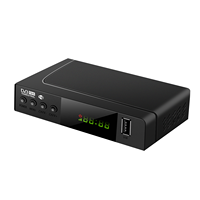 Récepteur TDT de meilleur accordeur numérique intelligent personnalisé OEM boîtier décodeur de récepteur de U-009 Wifi HD DVB T2 H265 1080P