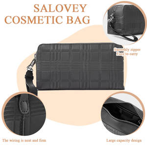 Bolsa de artículos de tocador oscilante con bolsillos dispares expandidos de Lurg Desirable, neceser multicalificado preeminente para fiesta - Product Image 2