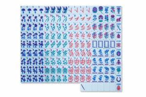 Ensemble de Mahjong américain <span class=keywords><strong>Magic</strong></span> Forest Mushroom, 160 tuiles en acrylique pour les règles NMJL - Ensemble de Mahjong personnalisé de luxe pour le jeu social - Product Image 2