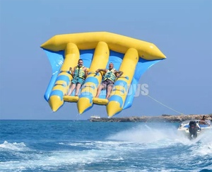 Gonflable Eau Volant Poisson Mer Bateau À Moteur Surf Banane Bateau Eau Divertissement Installations Sports Nautiques - Product Image 1