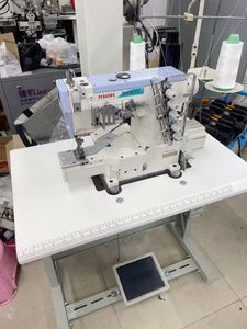 High-Speed Professional Industrial W600pc Sewing <b>Machine</b> Used for Knits <b>Stretch</b> Fabrics Flatlock Design - Product Image 3