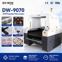 Machine de découpe DTF à haute efficacité, capacité de découpe de 50 m²/h, alimentation automatique, film TPU, film DTF UV, film de transfert thermique