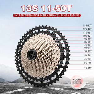 <span class=keywords><strong>Cassette</strong></span> de vélo BUCKLOS K7 <span class=keywords><strong>13</strong></span> <span class=keywords><strong>vitesses</strong></span> 11-50T pour <span class=keywords><strong>VTT</strong></span>, roue libre durable 13V, <span class=keywords><strong>cassette</strong></span> de vélo <span class=keywords><strong>VTT</strong></span> actuelle - Product Image 2