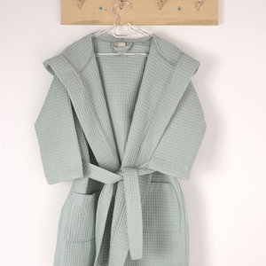 <span class=keywords><strong>Accappatoio</strong></span> per bambini MOQ basso per ragazzi e ragazze <span class=keywords><strong>accappatoio</strong></span> per bambini traspirante a maniche lunghe Waffle <span class=keywords><strong>accappatoio</strong></span> per bambini con mantello per neonati - Product Image 1