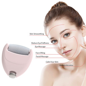 2024New 2 en 1 Ice <span class=keywords><strong>Roller</strong></span> House Hold Acero inoxidable Rodillo de hielo de dos cabezas Masaje facial - Product Image 3