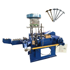 Machine <span class=keywords><strong>automatique</strong></span> TOPS à moteur haute vitesse 9G 11G, haute efficacité, Z94-4A, pour la fabrication de clous de toiture par vibration, avec disque anti-blocage - Product Image 1