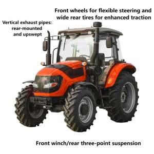 80 PS Allradantrieb Automatischer Traktor Dieselmotor Landwirtschaft liche Traktor pumpe Zahnrad kern komponenten für Ackerland farmen - Product Image 3