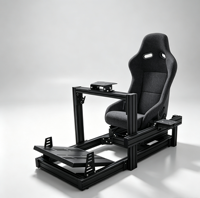 Nouveau simulateur de course automobile VR Designer 4080, cockpit de jeu de simulation de conduite, argent 40120, kit 4080 noir, cadres en aluminium 4040