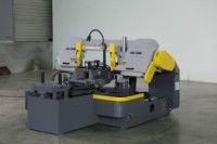 HX-33N de scie Bnad de coupe d'ange en métal Machine de scie à ruban coupée par barre de fer professionnelle d'alimentation automatique de 33cm