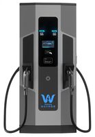 Estación de Carga para Vehículos Eléctricos con Refrigeración Líquida, CCS2, CCS1, Chademo, Terminal de Carga Eléctrica, Cargador de 480 kW, Cargador Rápido de CC de 50 kW
