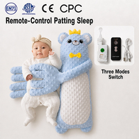 Coussin de confort en peluche pour bébé, coussin de réconfort pour nouveau-né, poupée apaisante pour bébé