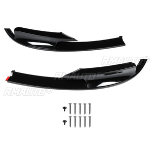 2 Piezas, Solo para la Versión Deportiva, para BMW Serie 3 F30, Estilo M, 2012-18, Cubierta de Parachoques Delantero en Negro Brillante, Difusor, Alerón, Kit de Carrocería - Product Image 4
