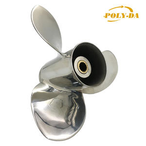 <span class=keywords><strong>Hélice</strong></span> MARINE de bateau en acier inoxydable <span class=keywords><strong>pour</strong></span> <span class=keywords><strong>moteur</strong></span> au mercure, accessoire de bateau hors-bord, 9.9 — 20hp, 9. 25x9 - Product Image 2