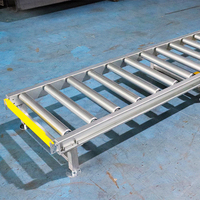 Nouvelle table à rouleaux à gravité personnalisable en acier inoxydable, convoyeur à rouleaux, ligne de production automatique pour usine