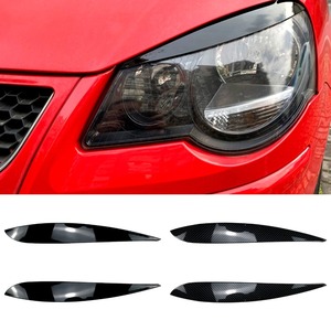 ชุดแต่งไฟหน้ารถยนต์ สำหรับ VW Polo 9N ปี 2005-2009  ฝาครอบไฟหน้า  ตกแต่งไฟหน้า  อุปกรณ์ตกแต่งรถยนต์ - Product Image 2