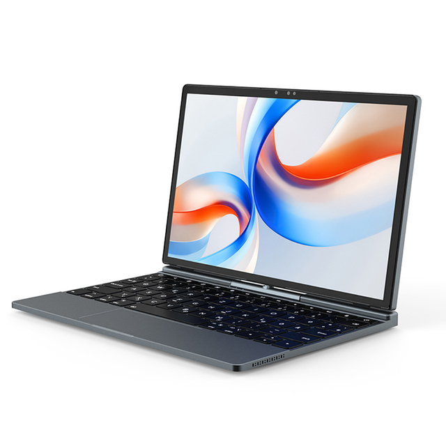 High Quality New 2-in-1 Mini Laptop Portable Tablet PC 10.1-Inch WiFi 6 I3-1215U Compact English Keyboard Business Use