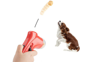 เครื่องยิงอาหารสุนัขอัตโนมัติเครื่องฝึกโยนอาหารสัตว์เลี้ยง - Product Image 5