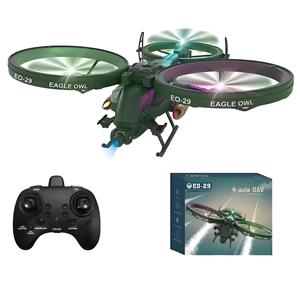 Bọ Cạp máy bay chiến đấu bay không người lái điều khiển từ xa nhựa cố định cánh UAV Đèn LED chụp ảnh trên không sinh viên đồ chơi RC máy bay theo tôi - Product Image 1