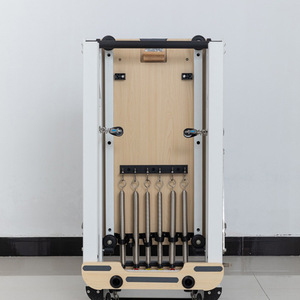 Lit de Pilates pliable en alliage d'aluminium pour studio de yoga, usage professionnel, équipement de fitness et de mise en forme, empilable - Product Image 4