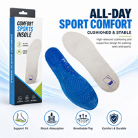 Semelles en gel pour chaussures, coussinets de pied en silicone, semelles orthopédiques confortables pour plateforme